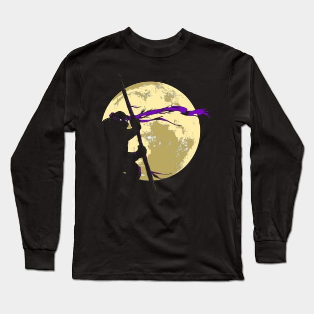 Midnight Vengeance Long Sleeve T-Shirt by TwistMedia